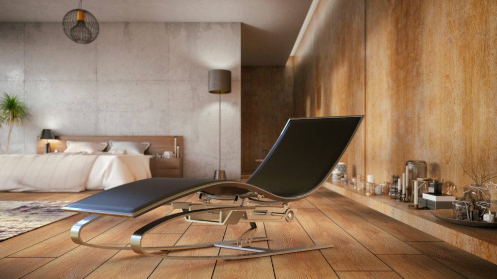 Smart lounger for meditative relaxation
